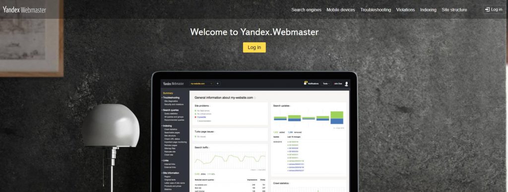 YandexWebmaster