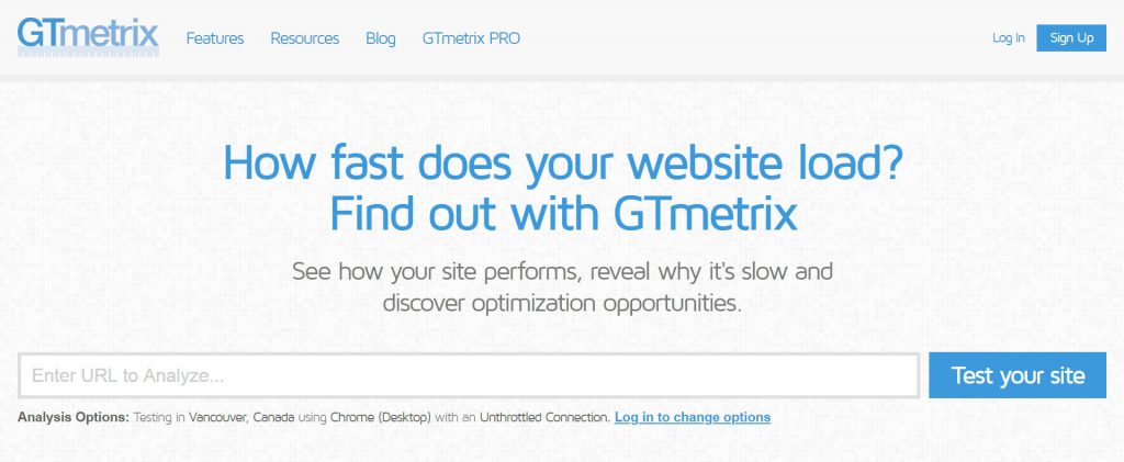 GTmetrix