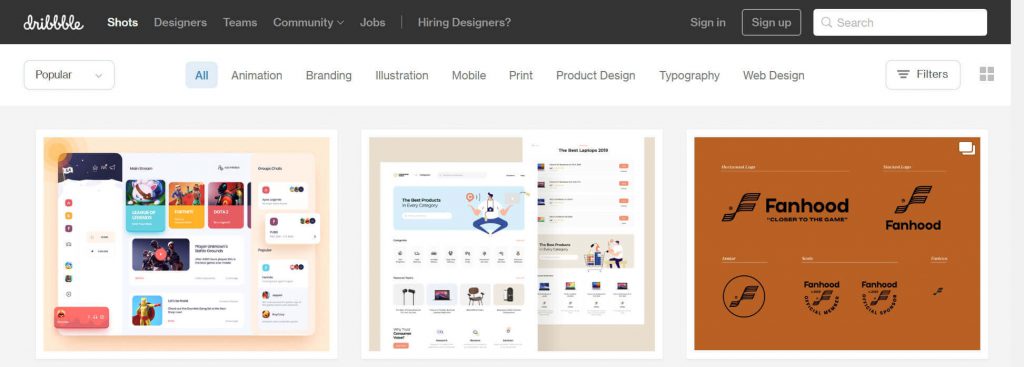 Dribbble