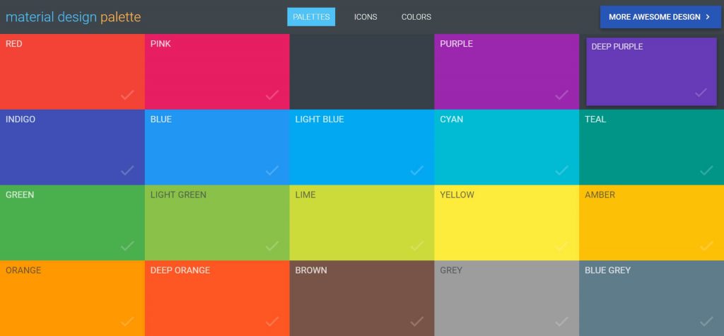 materialpalette
