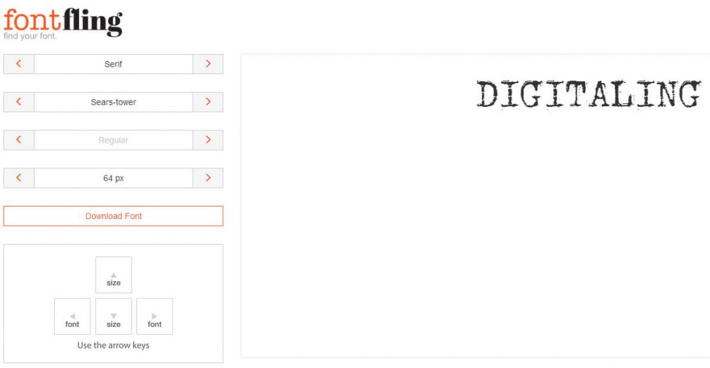 FontFling