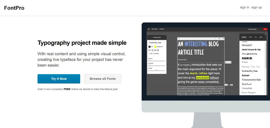 FontPro