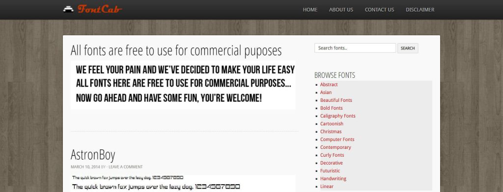 Fontcab