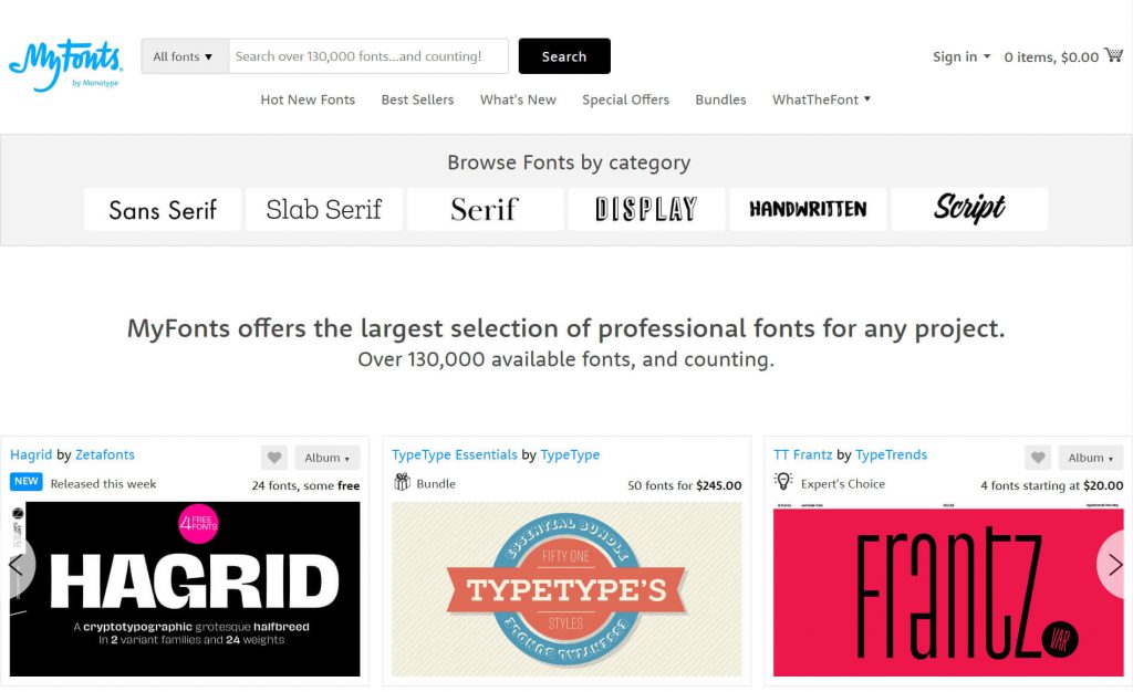 MyFonts
