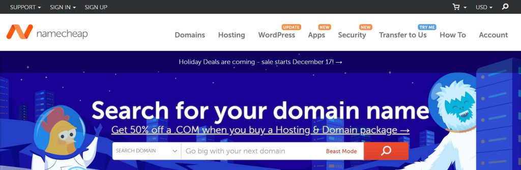 namecheap